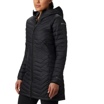 Columbia Ženske Jakne - Powder Lite Mid Crne | AQPW-19203
